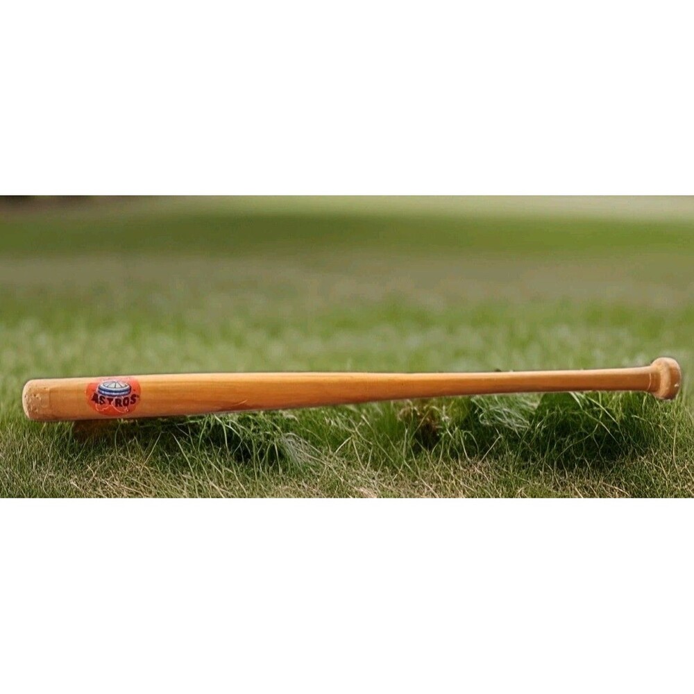 Vintage Houston Astros Mini Wooden Bat 17.75" 60s Astrodome Logo Very Rare